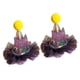 thumbnail image 3 of Pinzas para el pelo Yuyangstore Halloween accesorios para el cabello diseño de gorra puntiaguda amarillo, 3 of 8