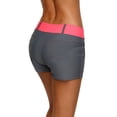 thumbnail image 3 of Short de Sport en Faux Denim Corail pour Femme, 3 of 4