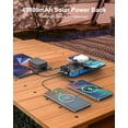 thumbnail image 2 of Cargador solar Power Bank Hicyzoe 49800 mAh con conexión inalámbrica azul, 2 of 7