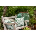 thumbnail image 3 of 18" x 18" Simply Daisy Traditional Bird Floral Indoor/Outdoor Polyester Throw Pillow, Green Qty 1, 3 of 3