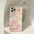 thumbnail image 3 of Compatible with iPhone Case,Cute Art Vintage Flower Floral PU Leather Corner Camera Lens Protection Soft Shockproof Cover Phone Case (White,iPhone 14 Pro Max), 3 of 6