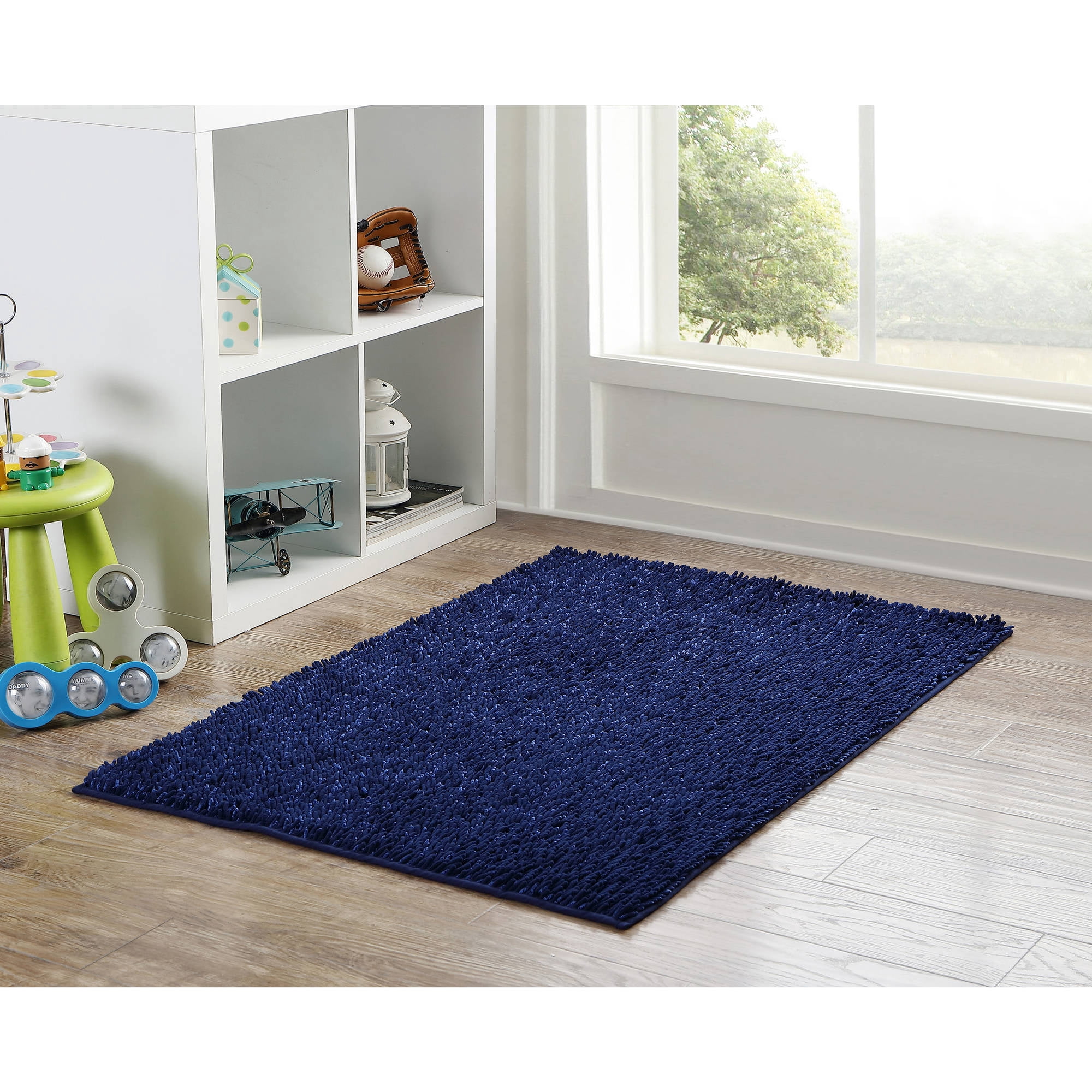 Shiny Noodle Area Rug, Multiple Colors Available