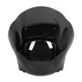 thumbnail image 2 of Carenado de Faro Jadeshay Faro de motocicleta Negro 6 pulgadas Carenado retro, 2 of 8