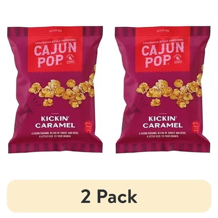 (2 pack) Cajun Pop Kickin' Caramel