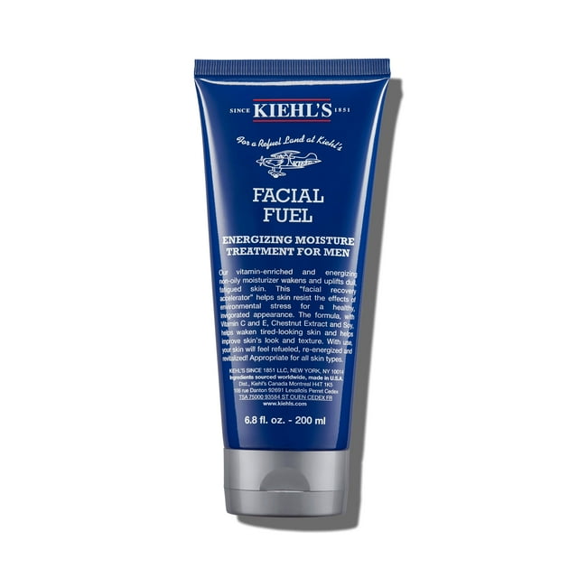 Crema hidratante Kiehl's Facial Fuel para hombre con vitamina C, 200 ml