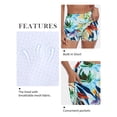 thumbnail image 2 of RELLECIGA Women's High Waisted Swim Skirt Sporty Skort Bathing Suit Skirt Swimsuit Skirt Tankini Bottoms with Shorts, 2 of 9