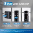 thumbnail image 3 of Waterdrop 17UA 3 Years Under Sink Water Filter System-Reduces Lead, Chlorine, Bad Taste & Odor-Under Counter Water Filter Direct Connect to Kitchen Fa, 3 of 9