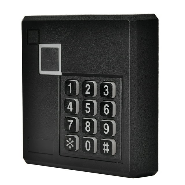 Access Control Card Reader,Waterproof RFID 125 KHz/13.56MHZ Card Reader ID Reader Enhanced Features
