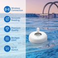 thumbnail image 2 of INKBIRD Wireless Pool Thermometer Spa Swimming Pools Temperature Meters TestingWith Indoor Receiver IBS-P01R, 2 of 15