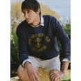 thumbnail image 7 of Free Assembly Men's Graphic Cotton Sweatshirt with Long Sleeves, Sizes S-3XL, 7 of 7