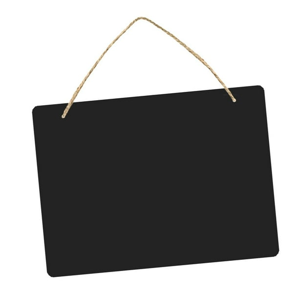 Wooden Hanging Blackboard Signs Message Chalk Board 23x17cm 4 Walmart.ca