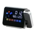 thumbnail image 4 of Reloj despertador Digital Sunnimix proyección LED Termómetro de temperatura hora de Escritorio, 4 of 8
