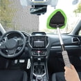 thumbnail image 6 of Windshield Cleaner Tool with Extendable Handle & 180° Rotating Head – Car Interior Window Detailing Kit, Reaches Behind Dashboard, Lint-Free Microfiber Towel for Streak-Free Glass triangle 1pc, 6 of 9