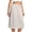 Beige, variant on HGIEYS Womens Half Skirt Extender with Lace Embroidery Cotton Vintage Underskirt