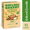 Nature's Bakery, Oatmeal Crumble, Apple, 10 Breakfast Snack Bars, 1.41 oz Each