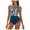 Dark Blue, variant on Akiihool Swim Suits for Women 2025 One Piece Athletic Tummy Control Swimsuits for Women Slimming One Piece Bathing Suit Push Up Swimwear (Green,XL)