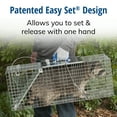 thumbnail image 4 of Havahart Easy Set Large Metal 1-Door Wild Animal Trap, 4 of 10