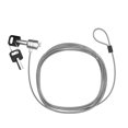 thumbnail image 2 of Cable de seguridad CTA Digital de acero galvanizado de 10 pies con cierre de ranura en K, 2 of 3