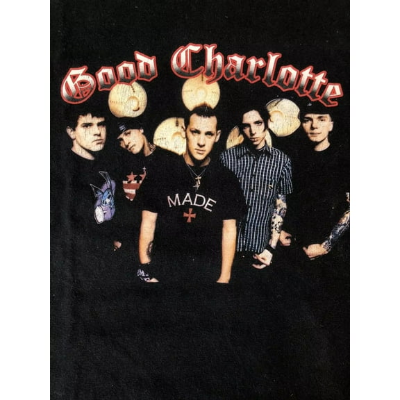 GOOD CHARLOTTE Black oneside Cotton Full Size S To 4XL Shirt