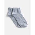 thumbnail image 3 of No Boundaries Women's Ankle Cut Socks, 20 Pack, Shoe Sizes 4-10, 3 of 5