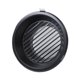 thumbnail image 3 of Cubierta del conducto de ventilación Fácil instalación Fácil flujo de aire Diámetro interior Tapa de ventilación de 10 cm negro, 3 of 8