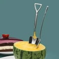 thumbnail image 4 of Clearance Under $5 Dessert Spoon Set 4.8" Shovel Shape Stainless Spoons Ice Fruit Spoon For Home Kitchen Or Restaurant, 4 of 7