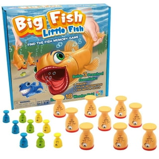  Pressman Let's Go Fishin' XL: Deep Sea Edition, Multicolor, 5  : Toys & Games