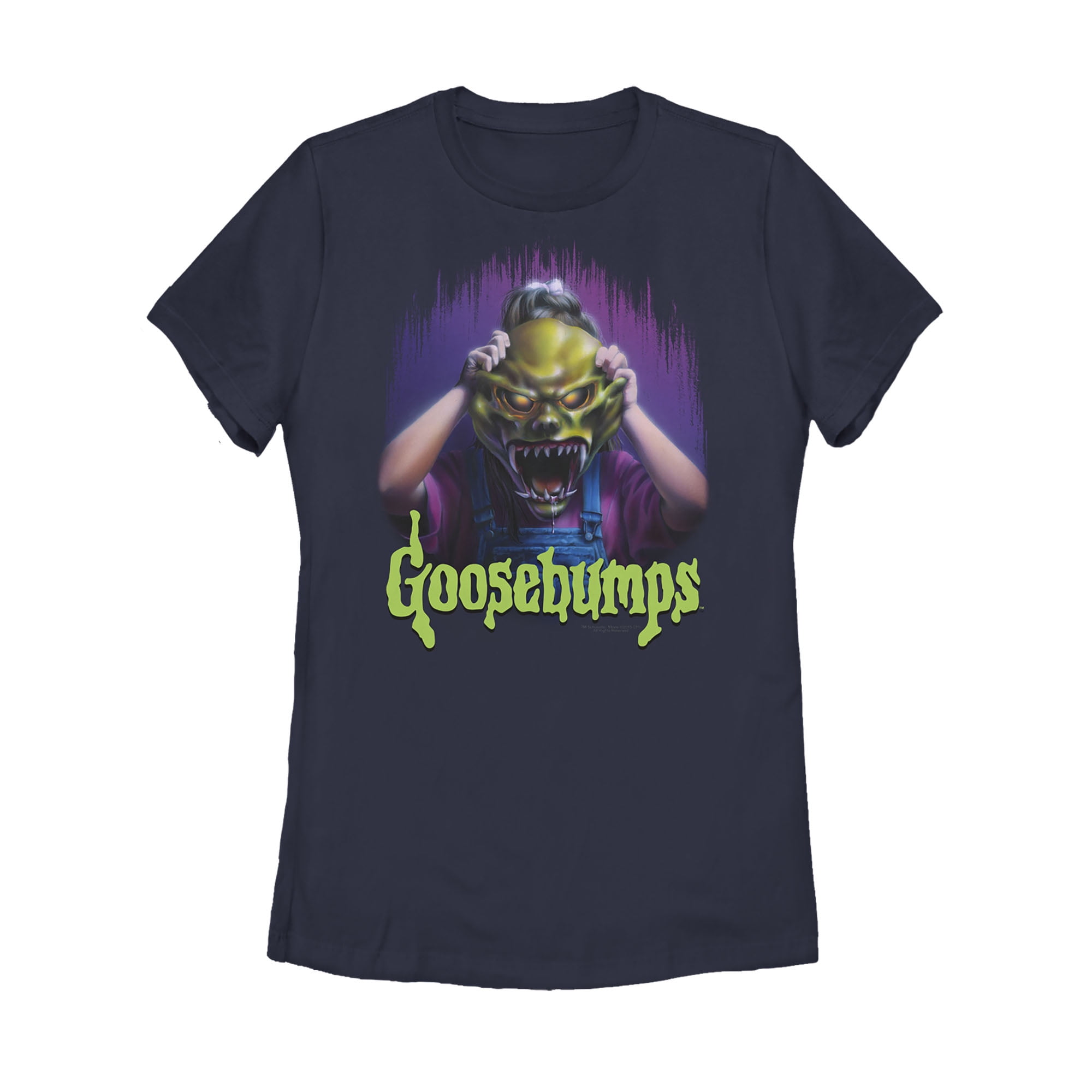 Goosebumps Goosebumps Women's Haunted Mask Cover TShirt