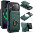 thumbnail image 1 of Funda billetera Oidealo para iPhone 17 Pro Max con imán y RFID, 1 of 7