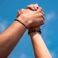 thumbnail image 3 of Pulsera con mensaje oculto secreto de "Te amo" en código Morse, 3 of 4