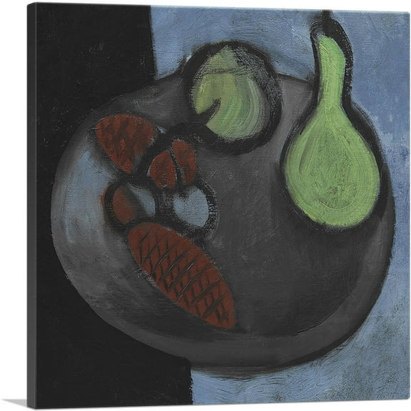 ARTCANVAS Gourds 1915 Canvas Art Print by Henri Matisse - Size: 18" x 18" (0.75" Deep)