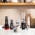 thumbnail image 2 of Tasse à Café de Voyage AeroPress avec Poignée, Acier Inoxydable à Double Paroi Isolé sous Vide avec Couvercle Coulissant Résistant aux Éclaboussures, Compatible avec Boissons Chaudes Ou Froides, Va au Lave-Vaisselle, 12 oz, Crème, 2 of 3