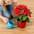 thumbnail image 6 of Metal Watering Can with Bow - 1L Tinplate Sprinkling Can for Plants, Vintage Style Gardening Tool & Outdoor Indoor Garden Decor Accessory, 6 of 6