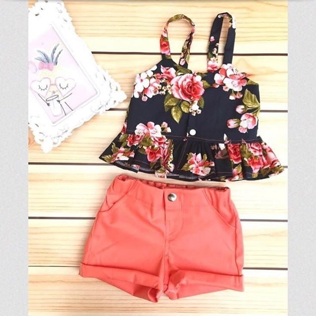 crop top outfits kids