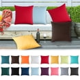 thumbnail image 1 of Funda Impermeable para Cojines de Exterior | Funda Moderna de Color Sólido para Respaldo de Cojín | Resistente a la Intemperie, Duradera, Fácil de Limpiar para Patio, Jardín, Piscina | Paquete de 2, 1 of 5