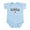 Sky Blue, variant on CafePress - Made In Korea Infant Bodysuit - Baby Light Bodysuit, Size Newborn - 24 Months