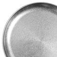 thumbnail image 4 of Plato de acero inoxidable, plato vintage, plato de estilo coreano, plato para cena, platos de metal, plato para aperitivos, plateado, 4 of 7