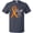 Navy Blue, variant on Faith over Fear Leukemia Awareness with Orange Ribbon T-Shirt