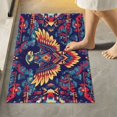 thumbnail image 2 of Yayeee Bath Rug for Bathroom Floor Non Slip Contour Fluffy Soft Absorbent Mat, 20"x24", Geometric Eagle, 2 of 7