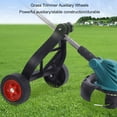 thumbnail image 3 of Roues de Support Réglables pour Coupe-Herbe Sans Fil, Réduisent le Bruit Roues Auxiliaires pour Coupe-Herbe Réduisent les Vibrations pour Jardin, 3 of 8