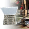 thumbnail image 2 of Bobinas de bobinas de Metal de 25 piezas, carrete de bobina para de coser con caja de plástico transparente para manualidades con herramientas Sunnimix Bobinas de bobinas, 2 of 8