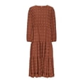 thumbnail image 4 of Gspmoly Robe pour Femmes, Robe Élégante et Décontractée à Manches Longues et Col Rond pour Femmes, Robes Formelles pour Femmes, Cadeaux de Vacances, 4 of 6