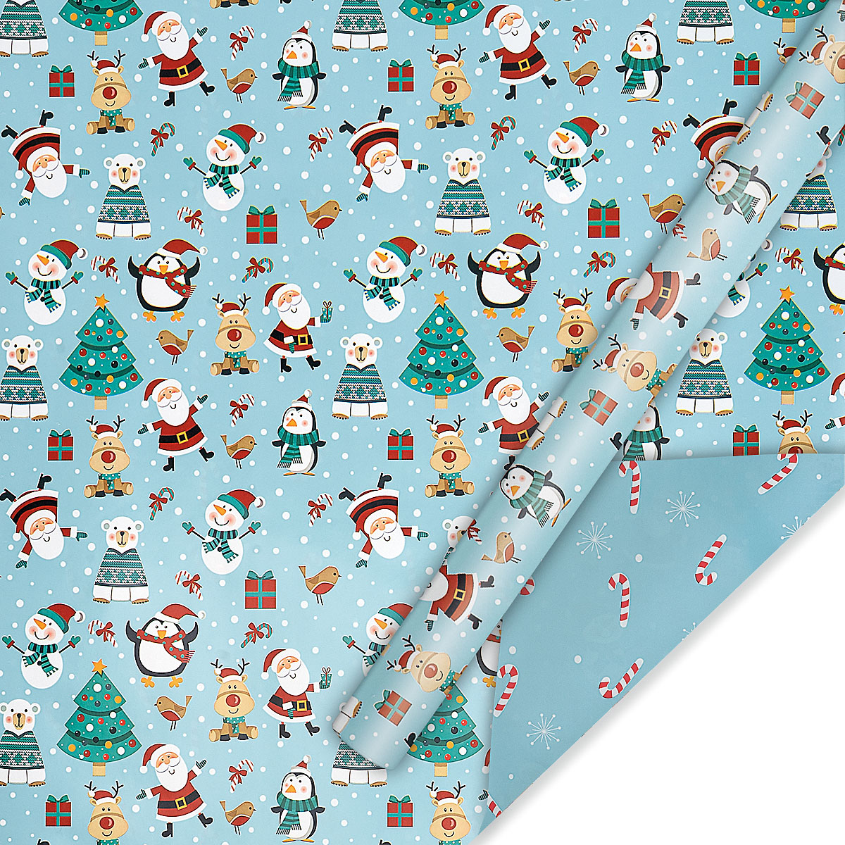 Current Christmas Critters Jumbo Rolled Gift Wrap photo 6