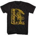 thumbnail image 1 of Gundam Msg Logo Mecha Mono Black Adult T-Shirt S, 1 of 2