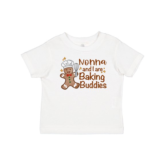 Inktastic Nonna And I Are Baking Buddies Boys or Girls Baby T-Shirt