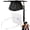 1PCS Clear, variant on Graduation Cap Headband Insert, Black Anti-Slip Firm Hair Band, Graduation Hat Headband Holder for Secure Grad Cap And Hairstyle, Graduation Accessories for Students, Class of 2026 (1PCS Black)