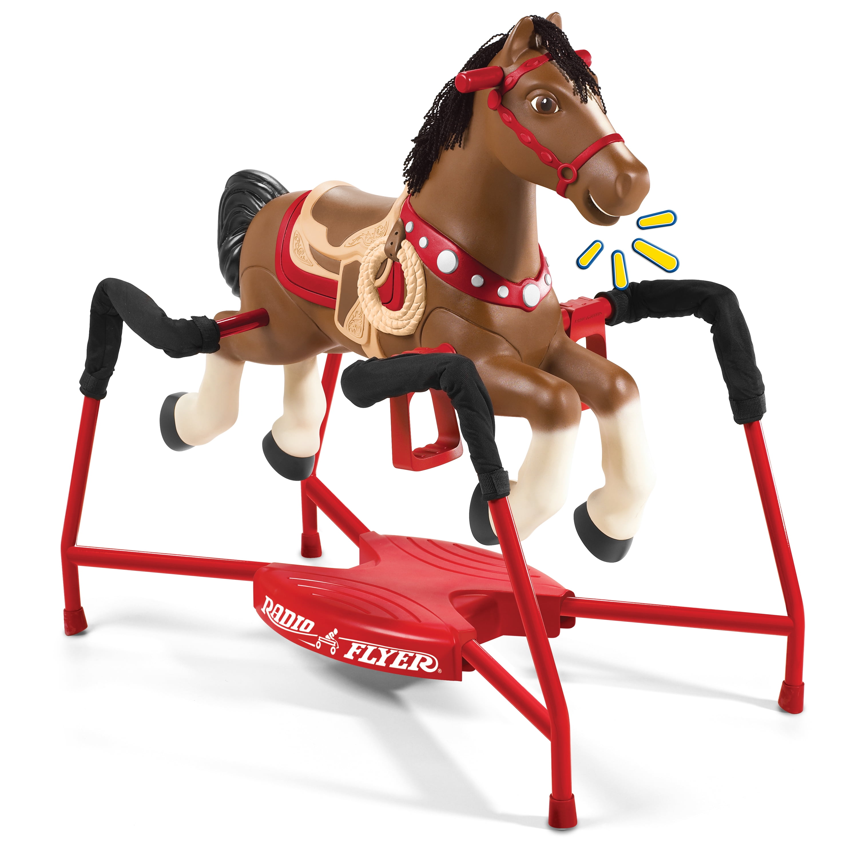 Radio Flyer, Blaze Interactive Spring Horse, Ride-on with Sounds - 1