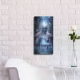 thumbnail image 6 of Luxe Metal Art 'Silence Seekers' by Cameron Gray, Metal Wall Art, 12"x24", 6 of 7