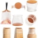 thumbnail image 5 of 4/8/16 piezas de protectores de piso para patas de silla, protectores de silicona para patas de silla, tapas, almohadillas para muebles, deslizadores con fondo de fieltro envuelto, 5 of 5