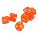 thumbnail image 4 of 7pcs Polyhedral Dice Acrylic Mini Polyhedral Dice Set For Board Game, 4 of 5